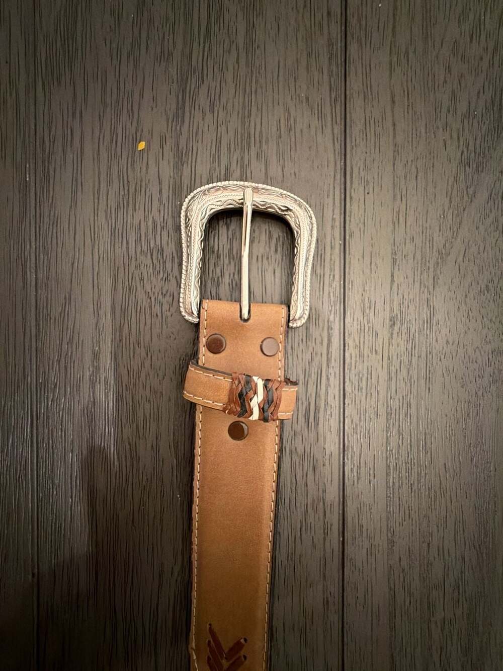 #3 Western Style Manmade Material Belt Size 40/100